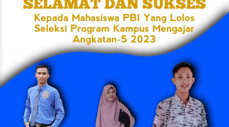 Mahasiswa PBI Universitas Nurul Huda Lolos Seleksi Program Kampus Mengajar Angkatan 5 2023